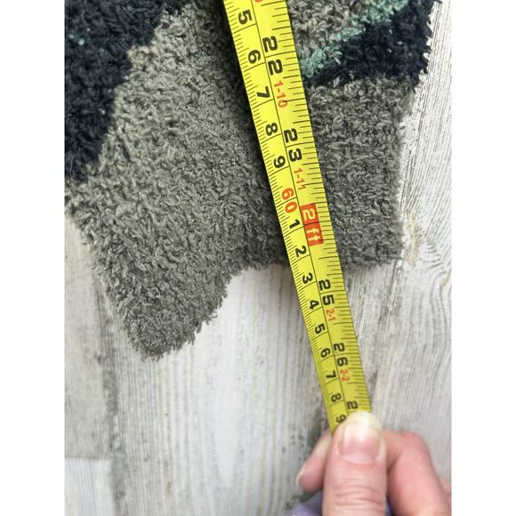 NEW Barefoot Dreams CozyChic Seaside Crew Neck Pullover Camo Sweater Womens L - Picture 12 of 12